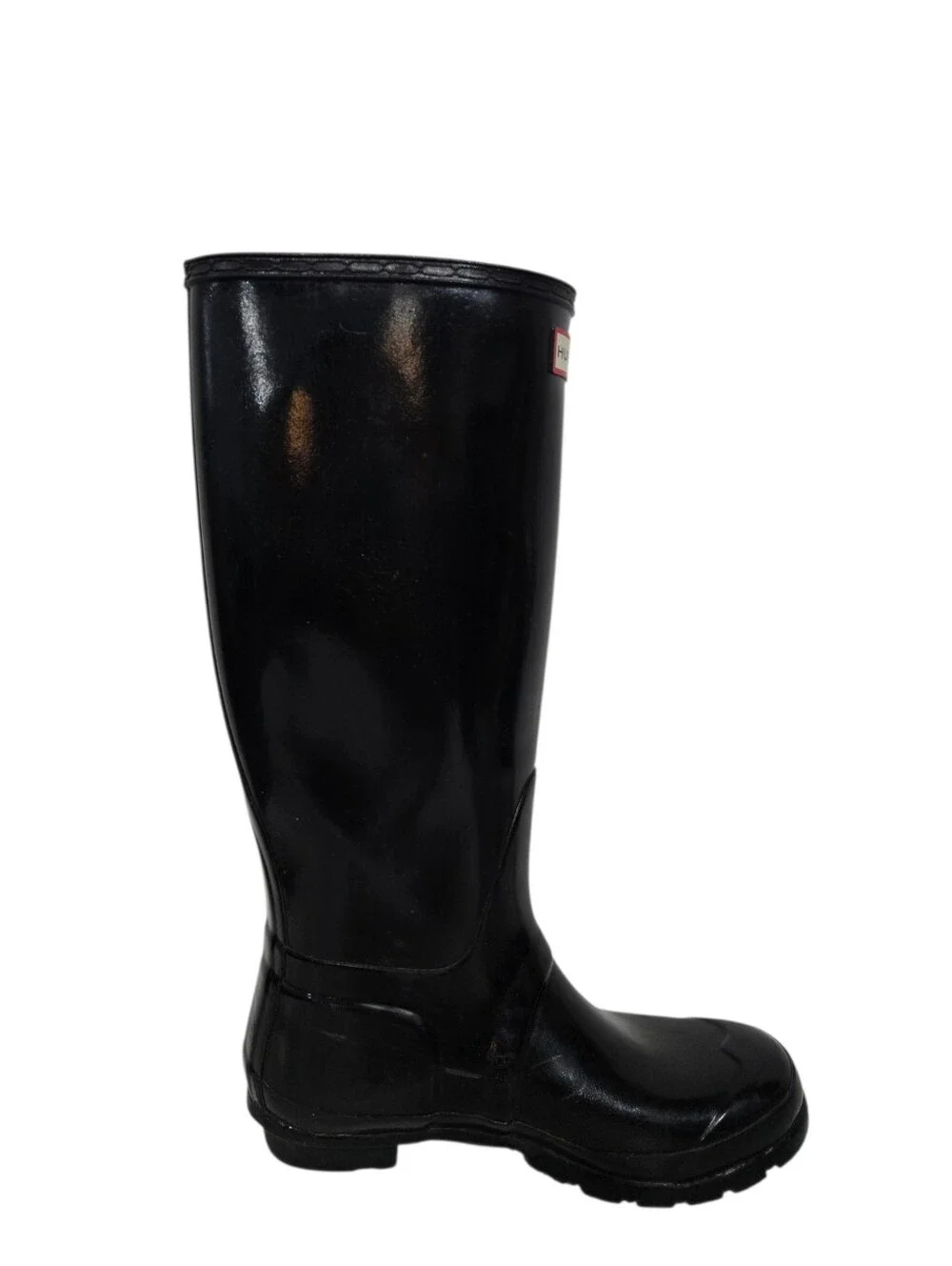 Hunter Black Gloss Tall Boots